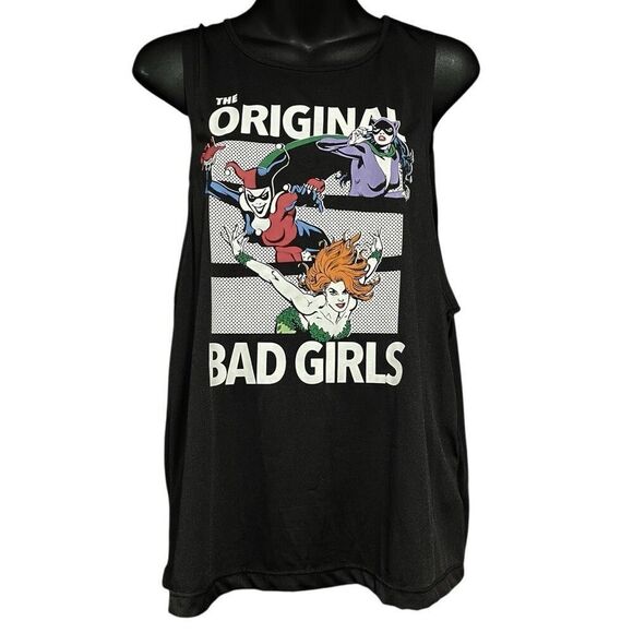 DC Comics Gotham City Sirens Workout Tank Top Women’s Large - Picture 1 of 3